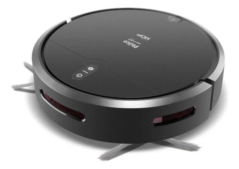 Aspirador de pó robô Philco 3 em 1 PAS23 com Mop Preto
