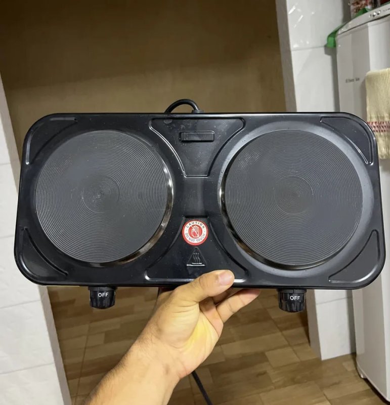 Fogão Cooktop Elétrico Elgin 2 Bocas – 2000W