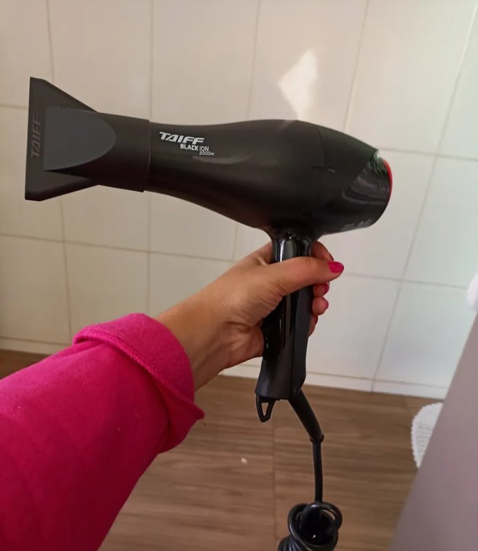 Taiff Black Ion Secador De Cabelo Profissional 2000w