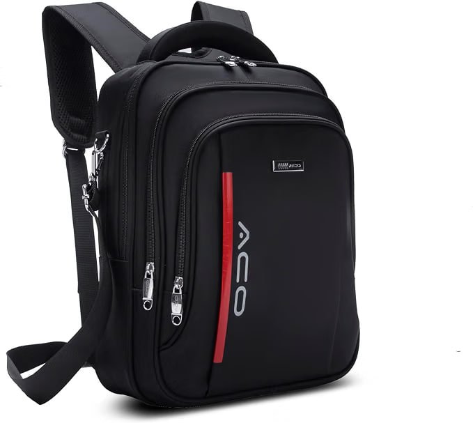 MOCHILA Escolar UNISSEX PROVA D'AGUA COM ALÇA E PORTA NOTEBOOK 15'' Marca ACO