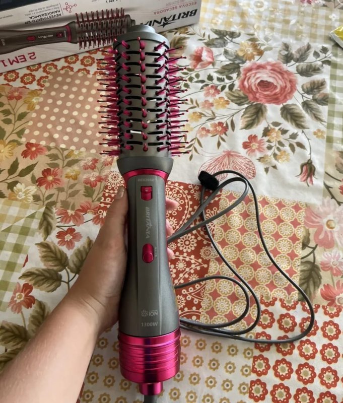 Escova Secadora Britânia 4 em 1 Cerâmica 1300W