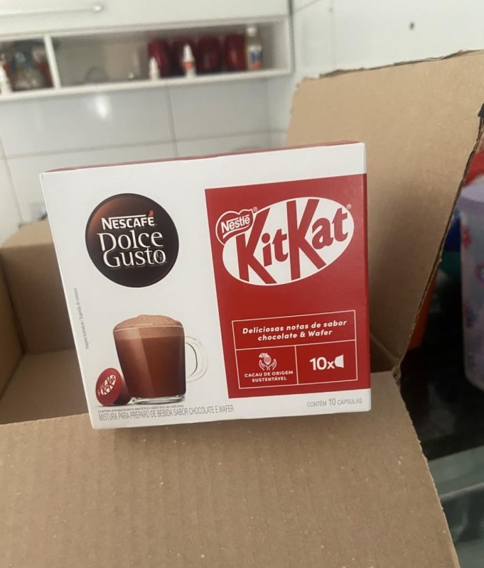 Café em Cápsula Nescafé Dolce Gusto KitKat 10 Cápsulas 170g