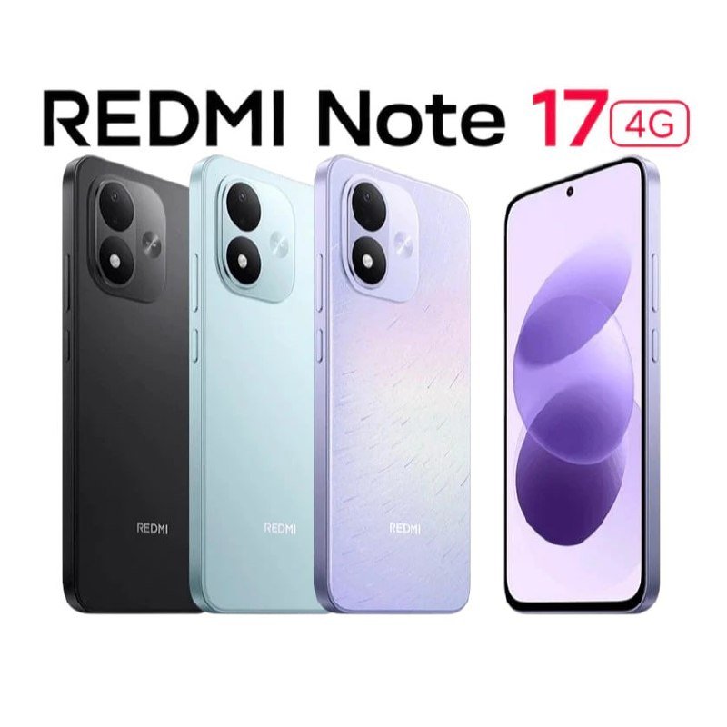 Redmi Note 17 4G - 6GB 128GB