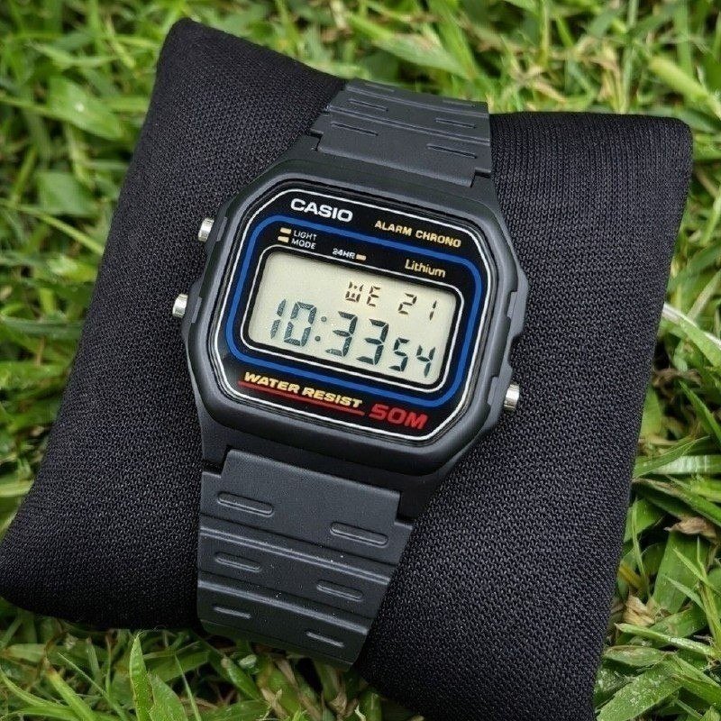Relógio Casio Masculino Digital Preto de Resina W-59-1VQ