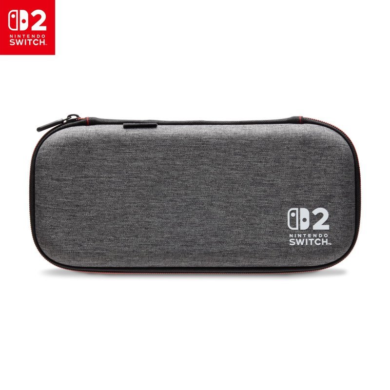 Case PowerA para Nintendo Switch 2 - Cinza - Armazena até 10 Key Cards