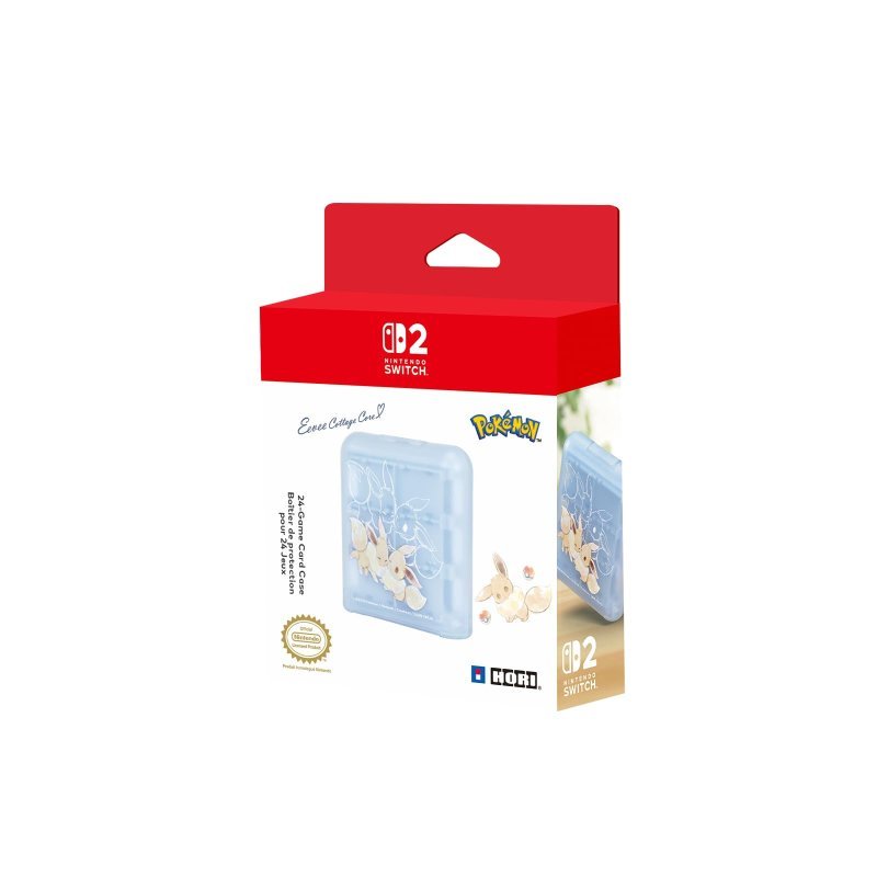 HORI Case Eevee Cottage Core - Armazena até 24 Game Cards