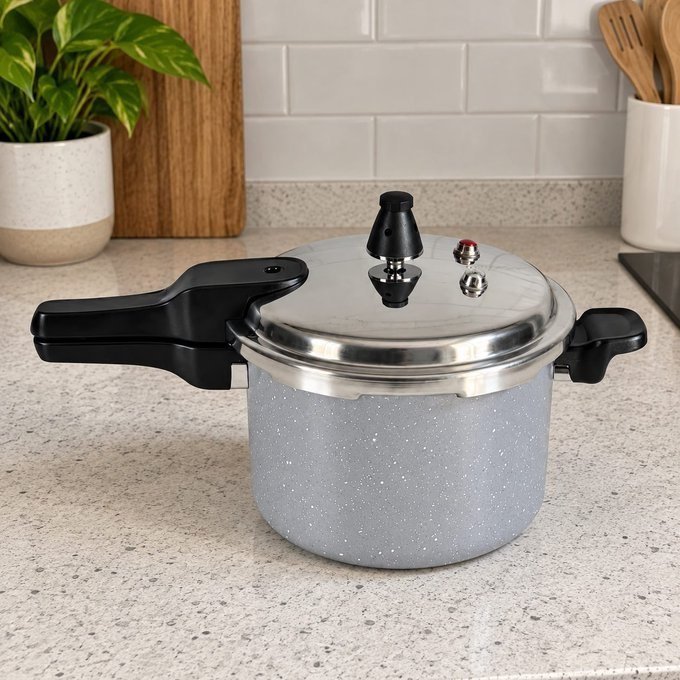 Panela de Pressão Antiaderente Brinox 4,2L com Frete Grátis