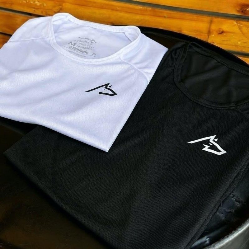 Kit 2 Camisetas Dry Wolf Alpha (P ao GG)