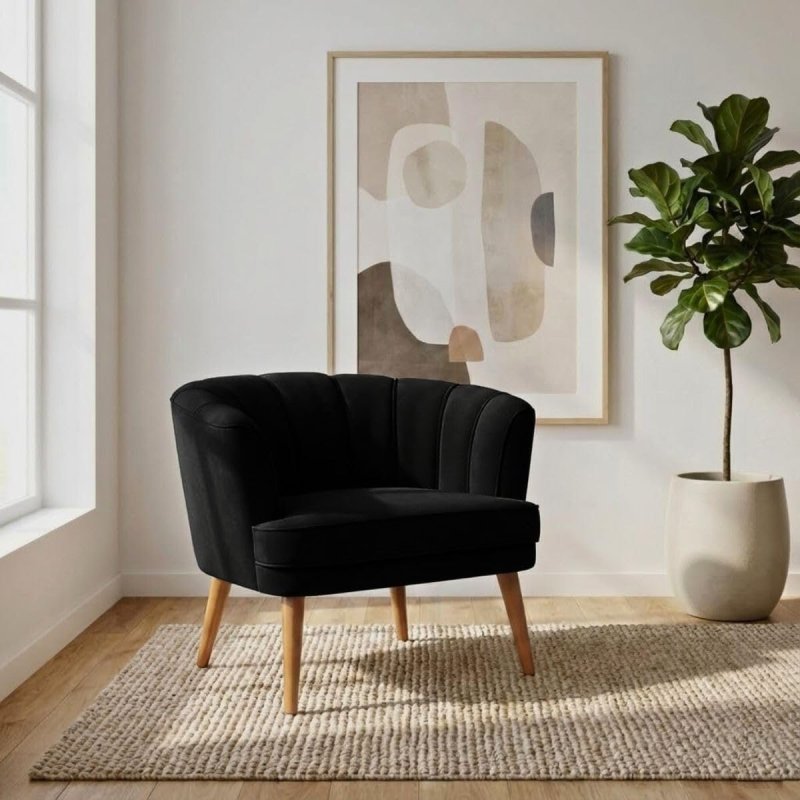 Poltrona Cadeira Decorativa para Sala de Espera e Recepção MOBLAN Decor