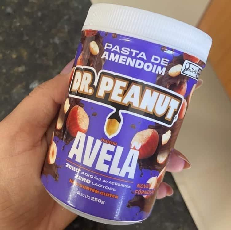 Dr. Peanut Pasta de Amendoim Avelã 250g com Whey Protein