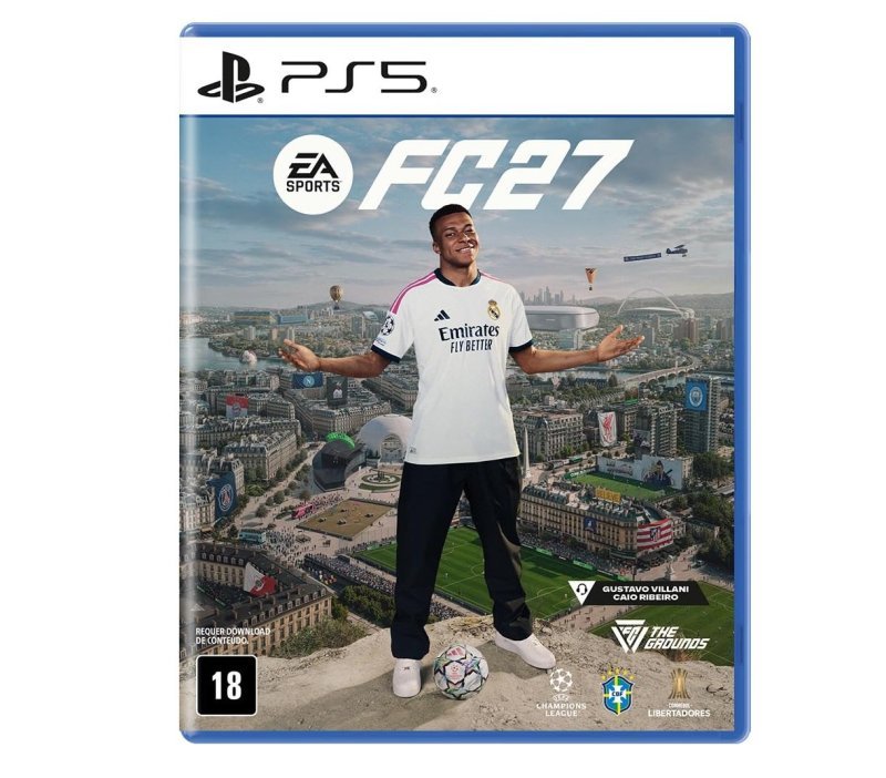 Jogo EA Sports FC 27, Mídia Física, PS5