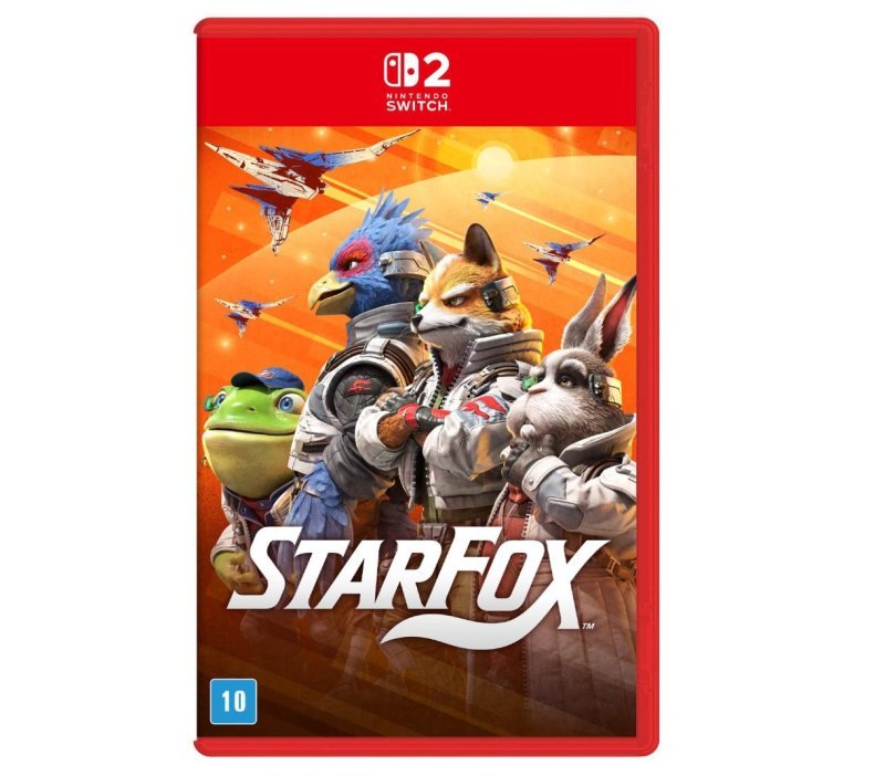 Jogo Star Fox, Mídia Física, Switch 2