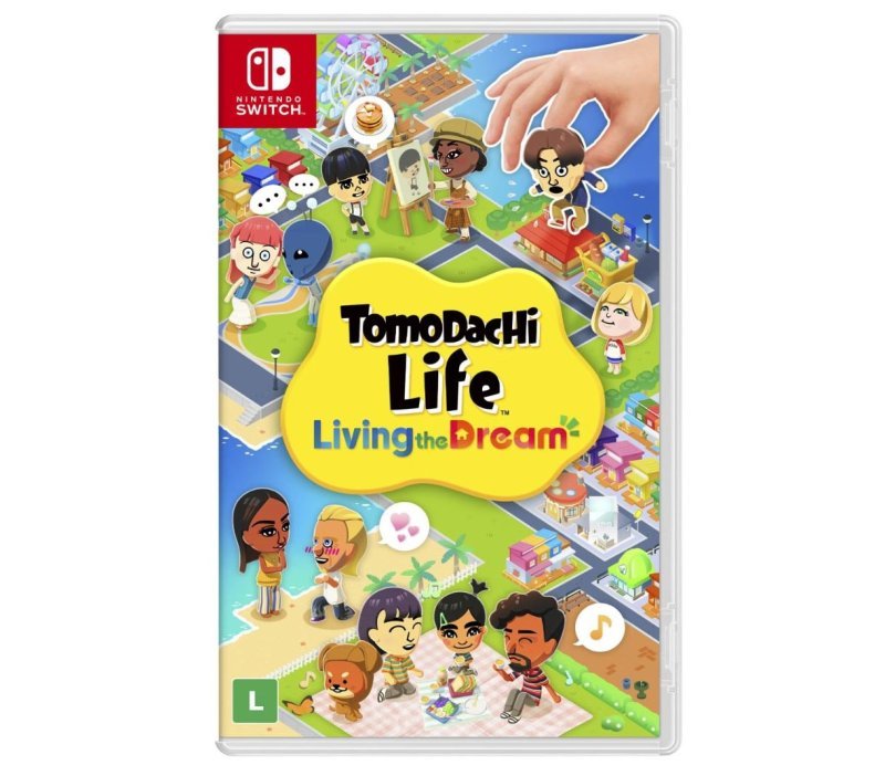 Jogo Tomodachi Life: Living the Dream, Mídia Física, Switch