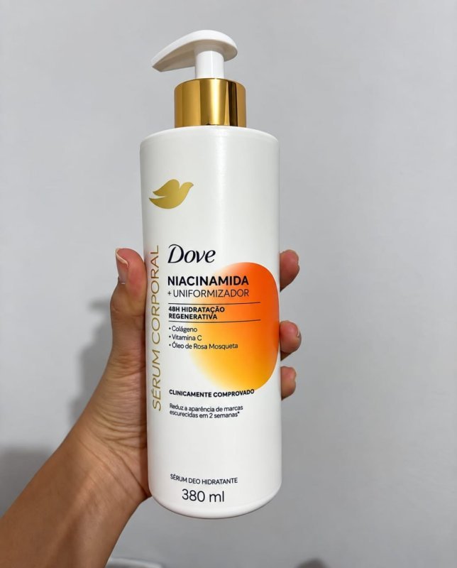 Sérum Hidratante Corporal Para Pele com Tom Irregular 48h de Hidratação Regenerativa Dove Dermo 380ml