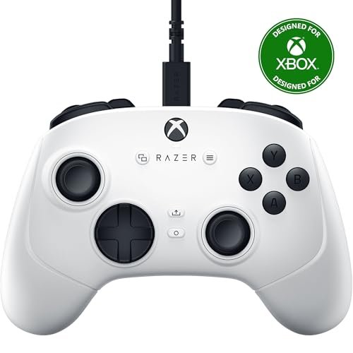 Razer Wolverine V3 TE Branco Controle Gamer Sem Fio para PC e XBOX Esports
