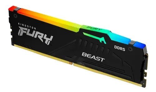 Memoria 16GB Kingston Fury Beast Rgb Ddr5 5200mhz