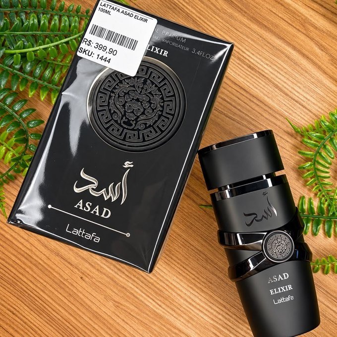 Perfume Árabe Asad Elixir Lattafa EDP 100ml + Frete Grátis
