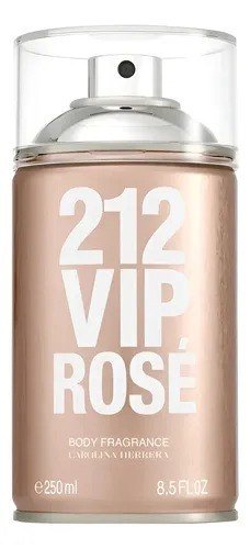 Body Spray Carolina Herrera 212 Vip Rosé Feminino 250ml