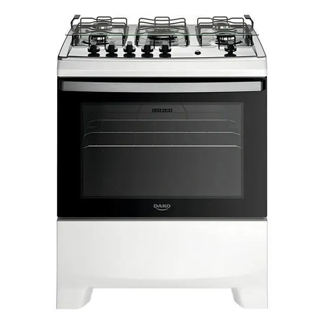Fogão A Gás Dako Supreme 5 Bocas Tc Com Tampa Bco-bivolt