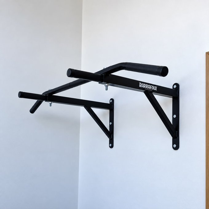 Barra Fixa Parede Chin/pull-up Tríceps Paralela + Frete Grátis