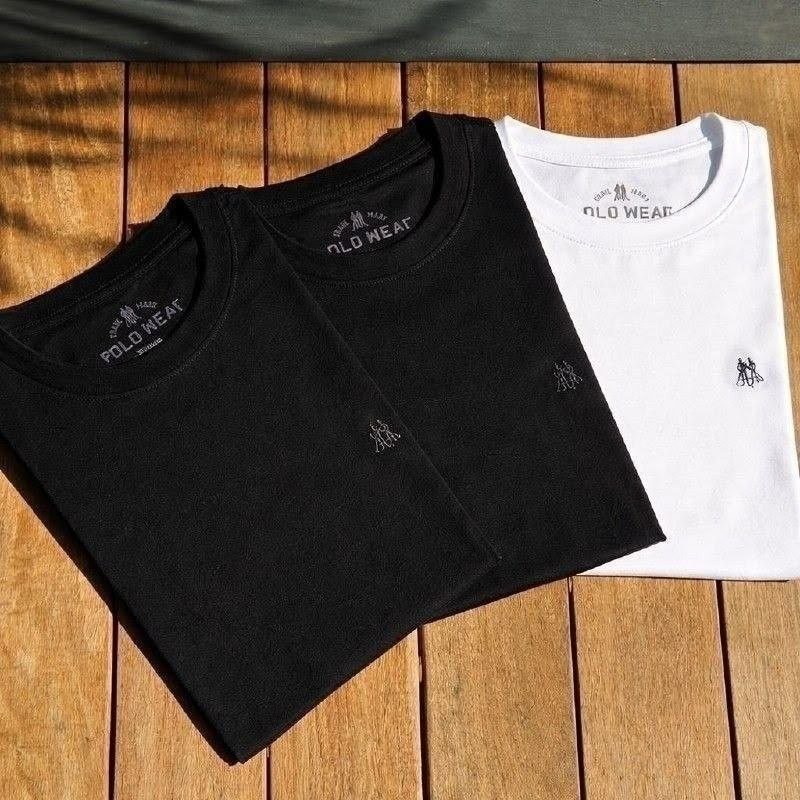 Kit 3 Camisetas Masculinas Polo Wear