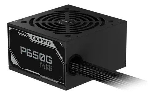 Fonte de Alimentação Gigabyte P650G 650W 80 Plus Gold ATX 3.1 PCIe 5.1