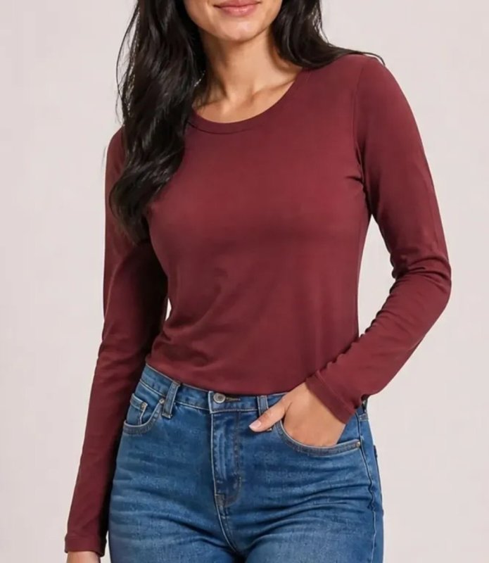 Camiseta Feminina Manga Longa Polo Wear