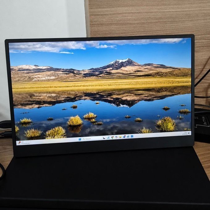 Monitor Portátil 15" 1080p FHD IPS + Frete Grátis