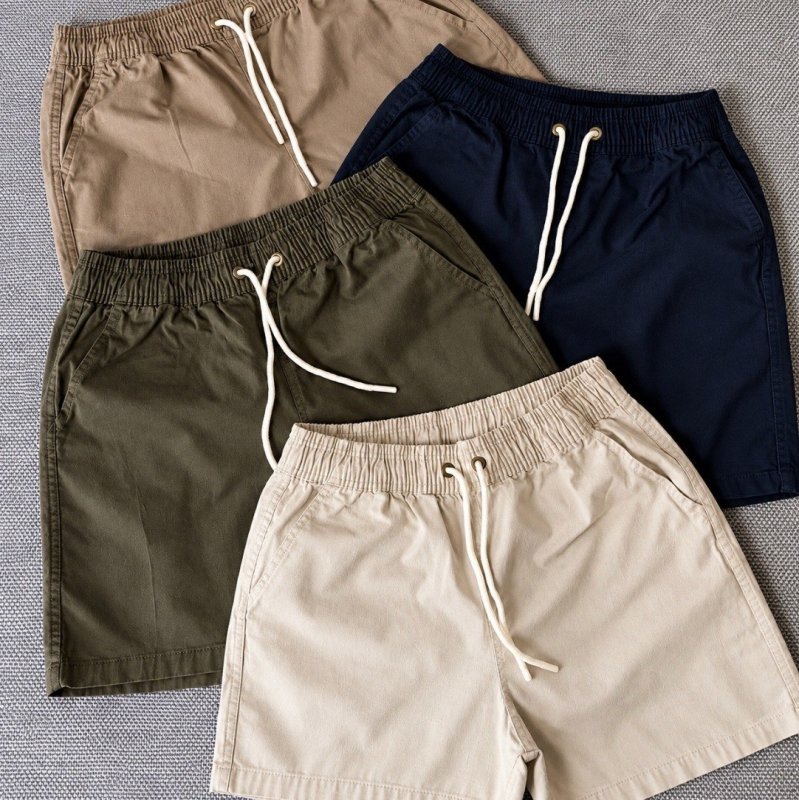 Kit 3 Shorts Linho Masculino