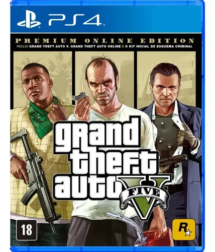 GTA V Premium Edition - PS4