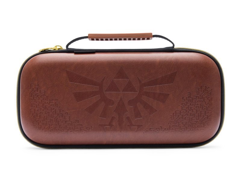 Case PowerA para Nintendo Switch 2 - Hyrule Crest - Armazena até 10 Game Cards