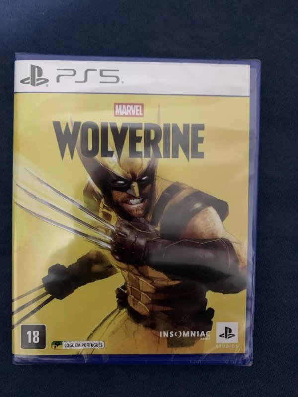 Controle Sem Fio DualSense – Edição Limitada Marvel's Wolverine + Frete Grátis