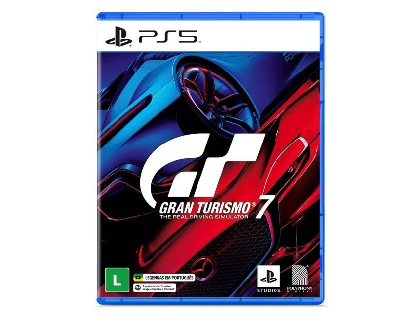 Jogo Gran Turismo 7, Mídia Física, PS5