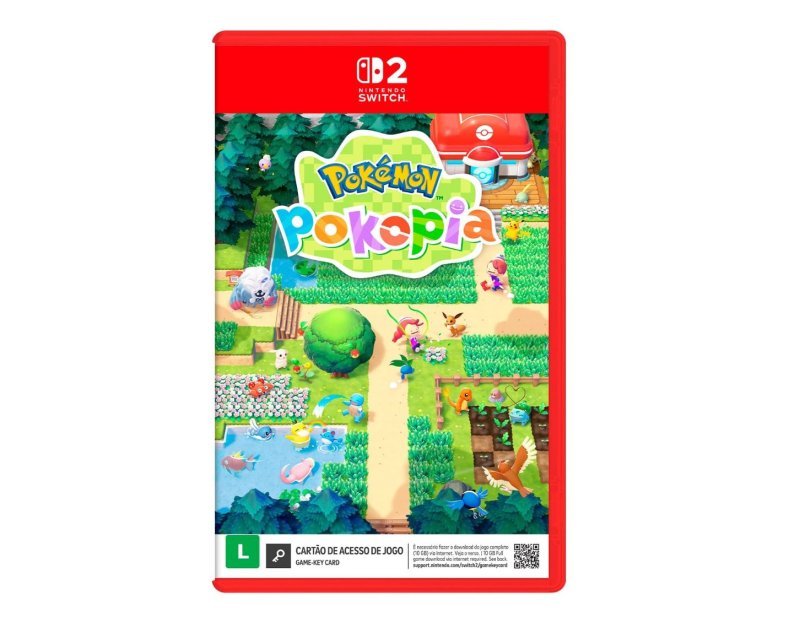 Jogo Pokémon Pokopia, Mídia Física, Switch 2