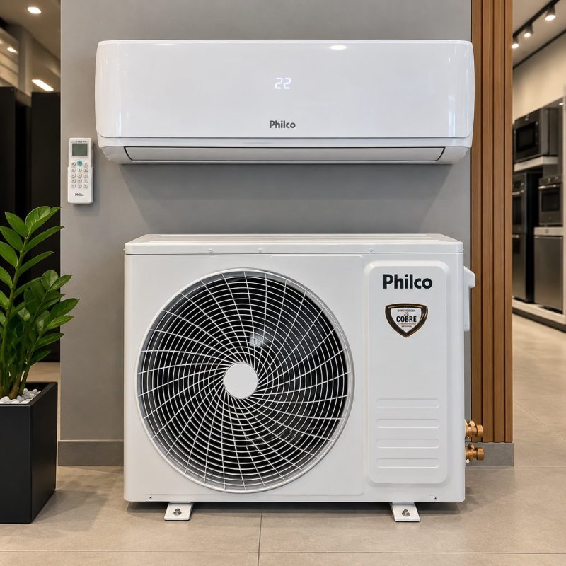 Philco PAC18FI ar condicionado branco 18k btus 220v