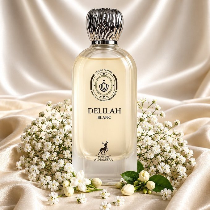 Perfume Árabe Maison Alhambra Delilah Blanc 100ml Feminino + Frete Grátis