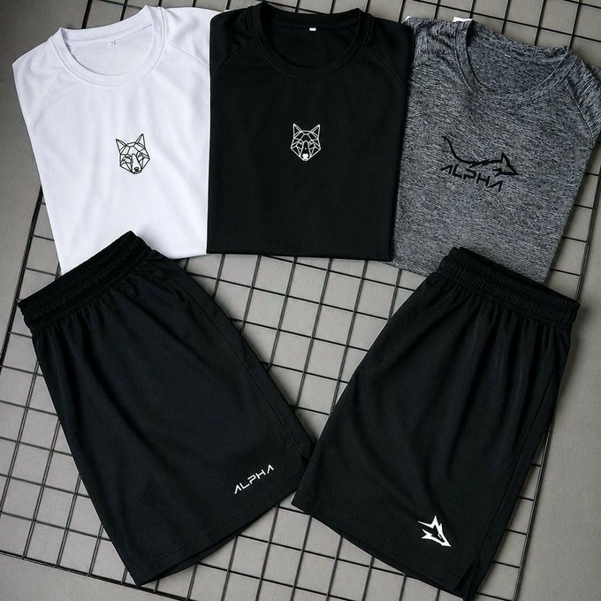Conjunto Alpha Dry Fit Lobo + Frete Grátis