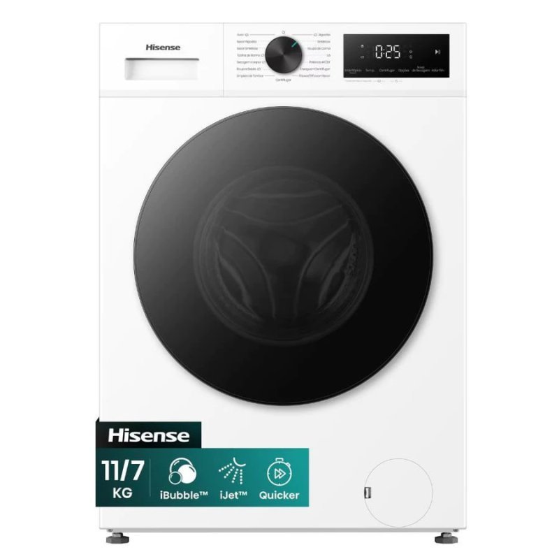 Lava e Seca WD1i11 11kg/7kg Inverter 1400 RPM Hisense