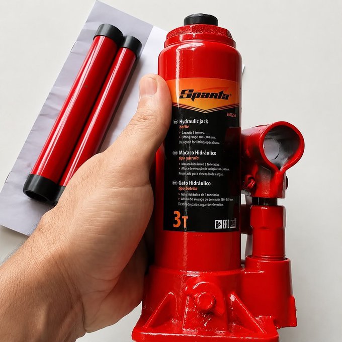Macaco Hidráulico 3 Toneladas Sparta + Frete Grátis