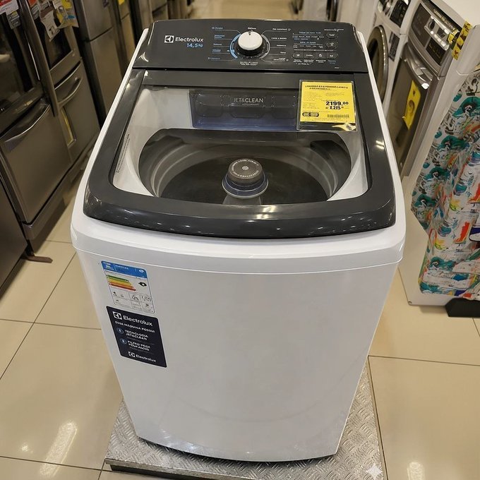 Máquina de Lavar Electrolux 14,5kg 127v com Frete Grátis