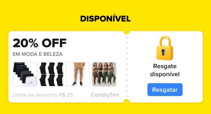 Cupom Mercado Livre 20% OFF em Moda