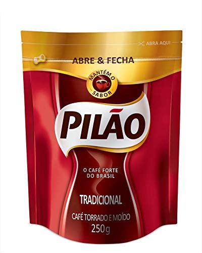 Café Pilão Torrado e Moído - Tradicional Sachê 250g
