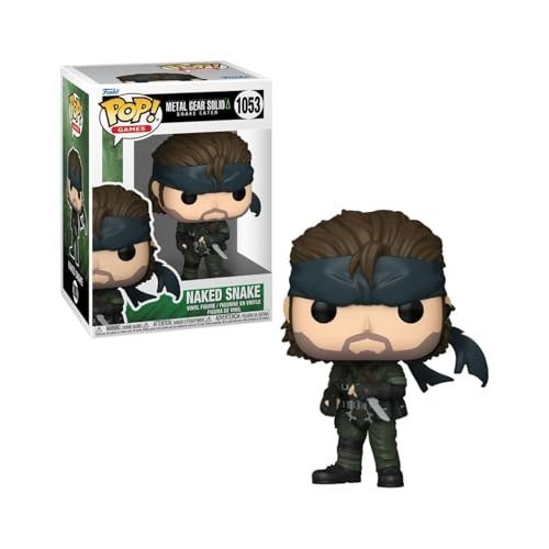 Candide, Boneco, Funko POP! Naked Snake, Metal Gear Solid - 11 cm