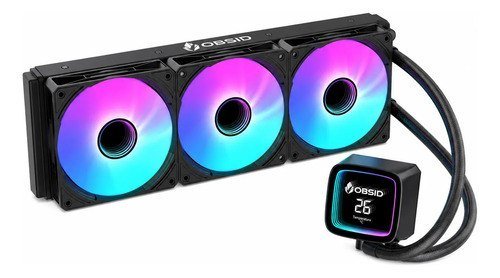 Water Cooler Obsid Pro 360 Digital ARGB AMD e Intel Preto