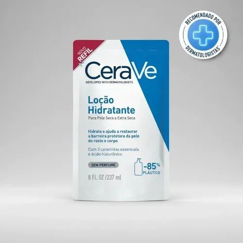 Loção Hidratante Para Pele Seca A Extra Seca Refil 237ml Cerave