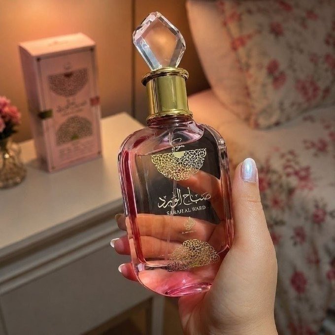 Perfume Árabe Sabah Al Ward Sugar EDP 100ml Feminino + Frete Grátis