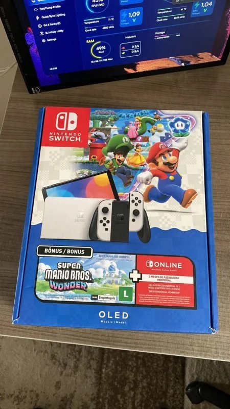 BUNDLE NINTENDO SWITCH OLED