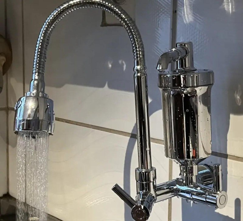 Torneira Com Filtro Com Purificador Agua Bica Flexível Gourmet