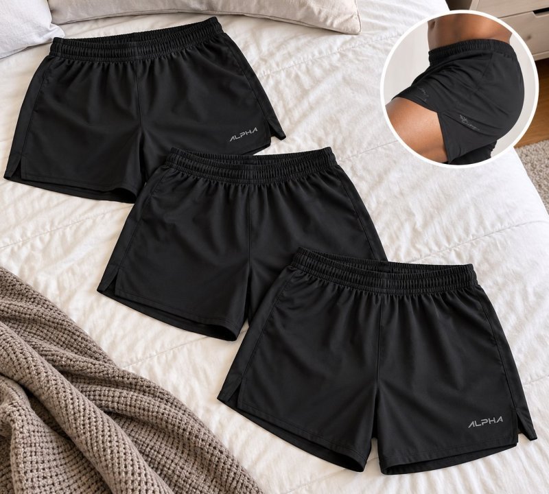 Kit 3 Shorts De Corrida Dry Alpha