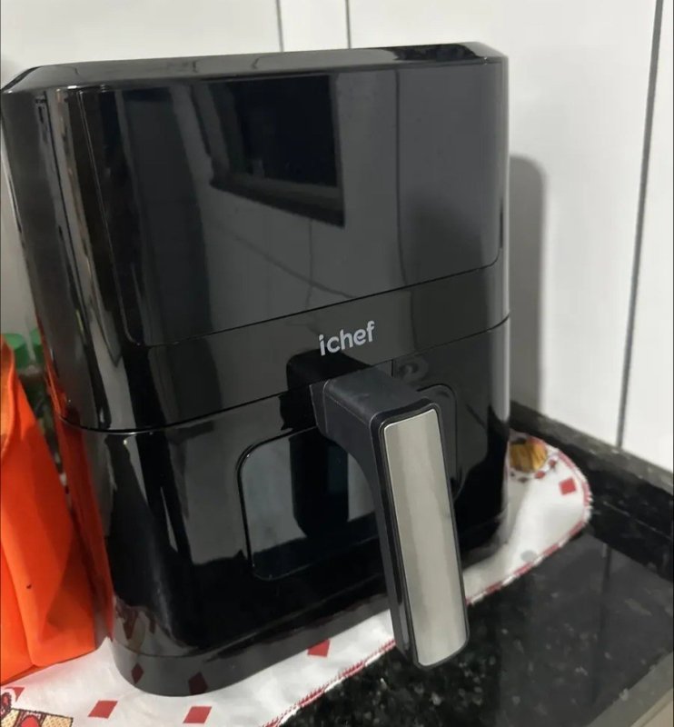 Fritadeira Elétrica Airfryer Ichef Smart Vision 6l